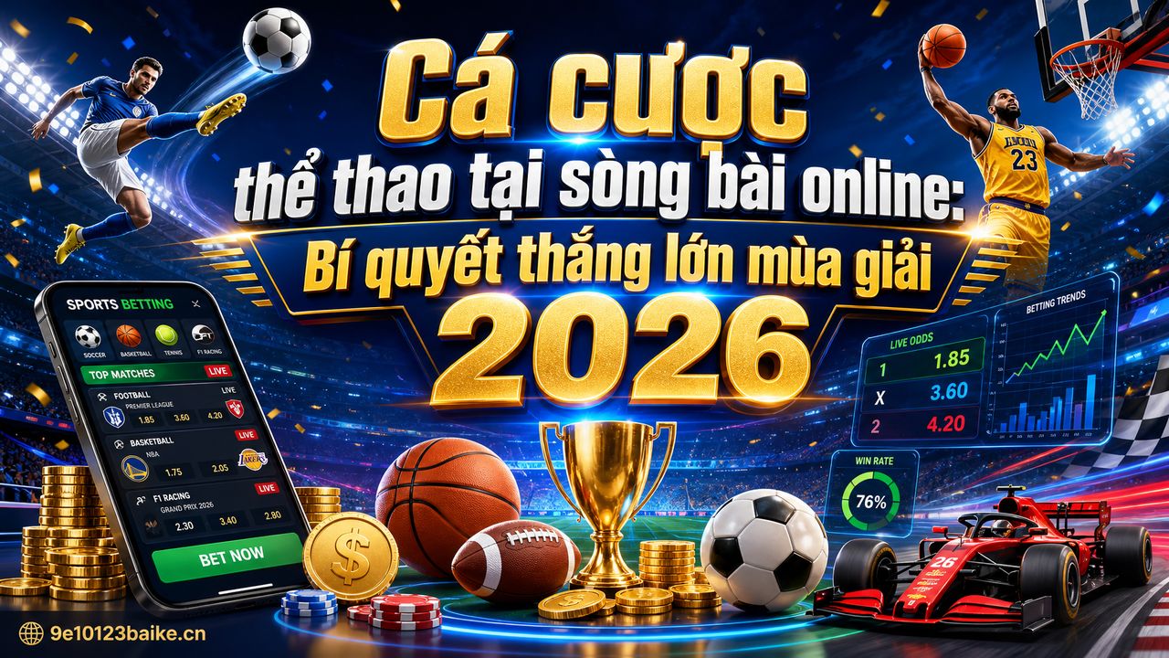 Cá cược thể thao tại sòng bài online: Bí quyết thắng lớn mùa giải 2026